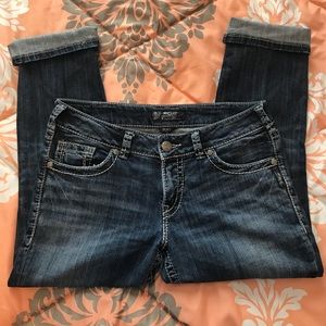 Silver Suki Mid Capri